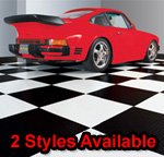 Peel & Stick Garage Tiles